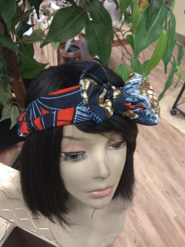 Moyo Ankara Hair Band with Bow Detail