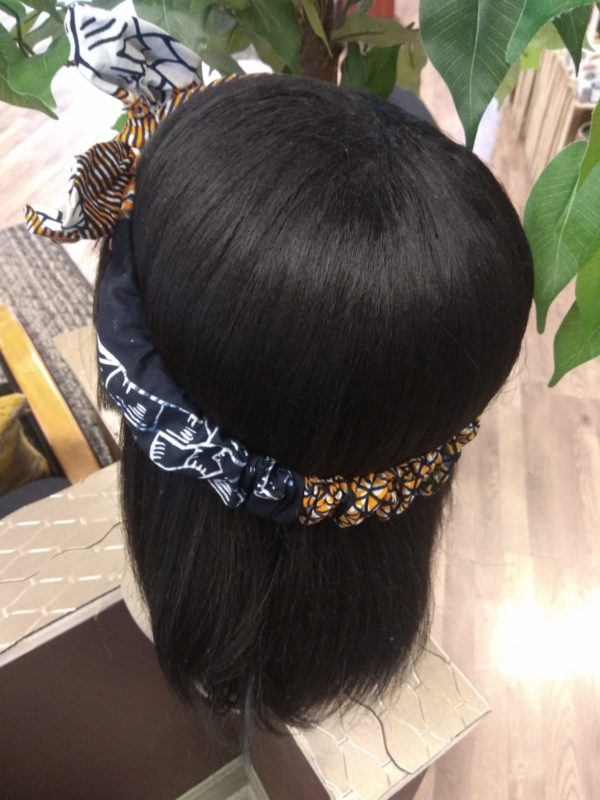 Idara African Inspired hair Band With Bow detail